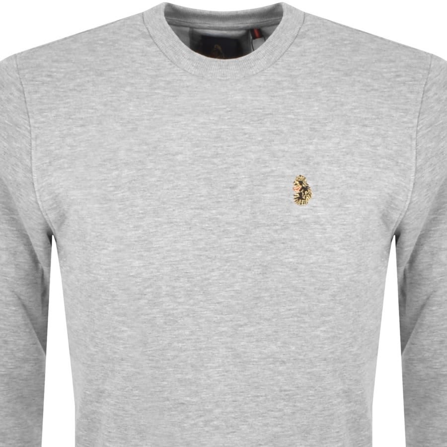 Luke 1977 London Sweatshirt Grey Mainline Menswear